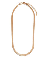 On Demand Herringbone Chain Necklace Ins Street